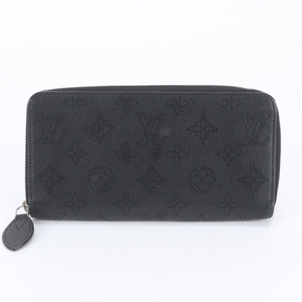 Louis Vuitton RFID-protected Mahina Zippy Wallet M61867 Leather Long with Rou...
